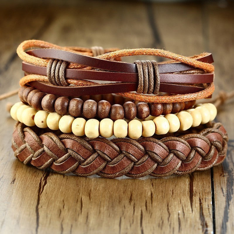 Leather Unisex Bracelets (12 Options)