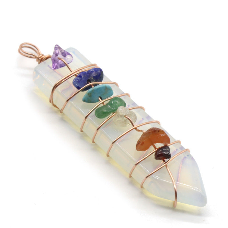 Chakra Crystal Pendant
