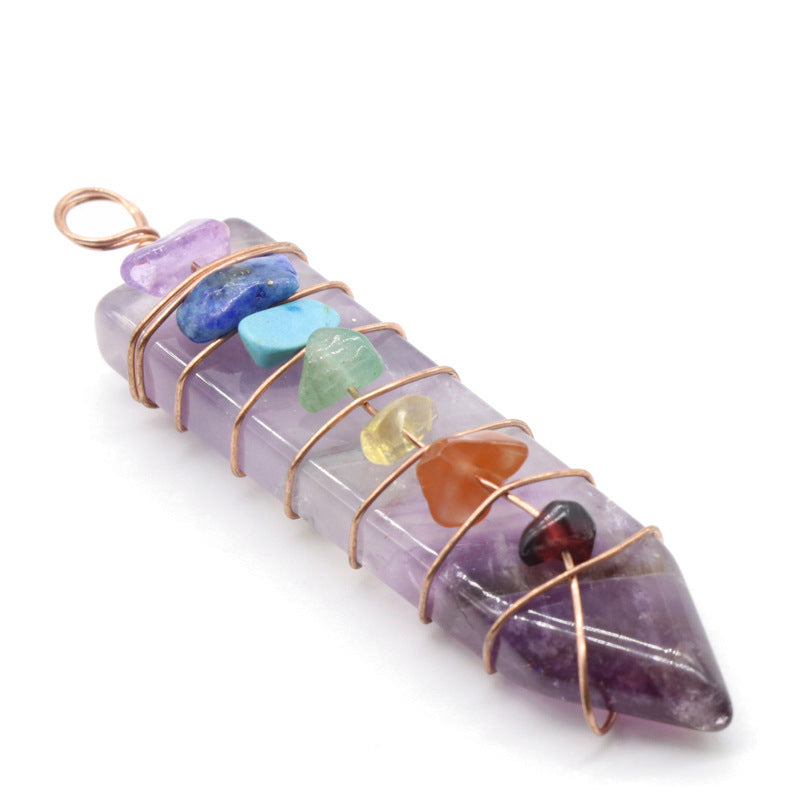 Chakra Crystal Pendant