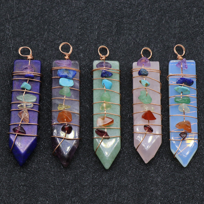 Chakra Crystal Pendant