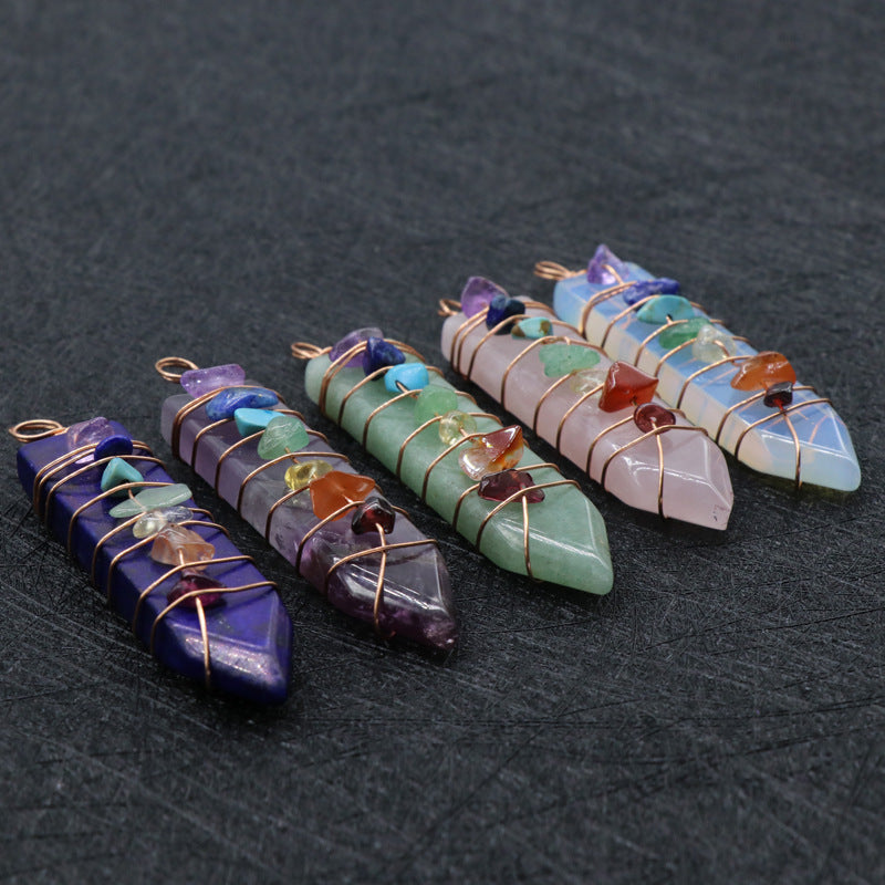 Chakra Crystal Pendant