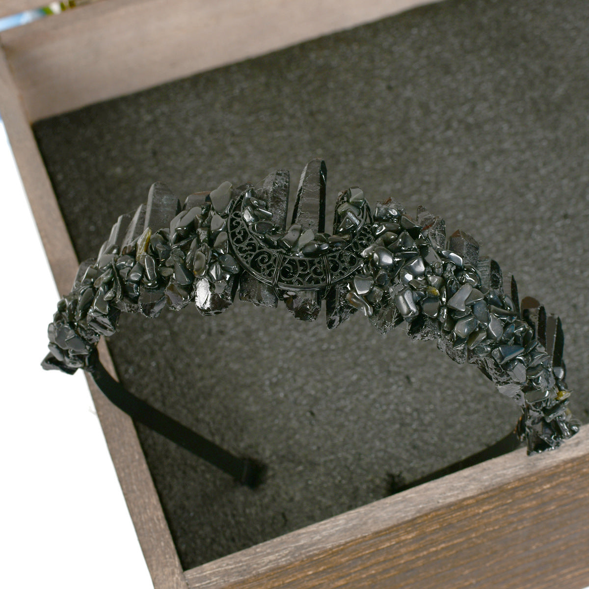Black Obsidian Headband (3 options)