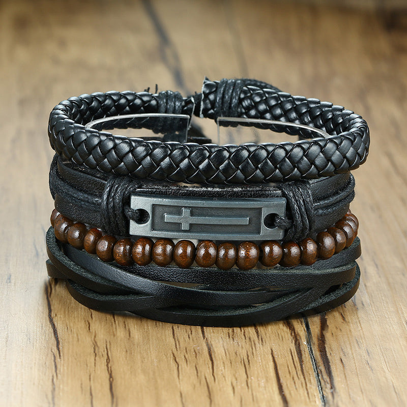 Leather Unisex Bracelets (12 Options)