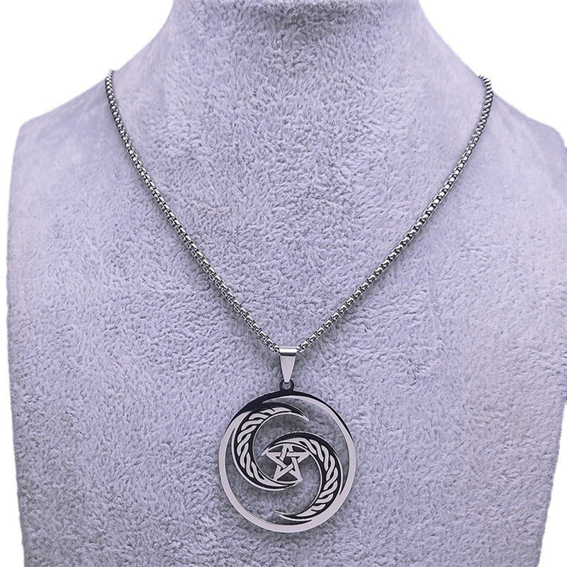 Stainless Steel Pentagram