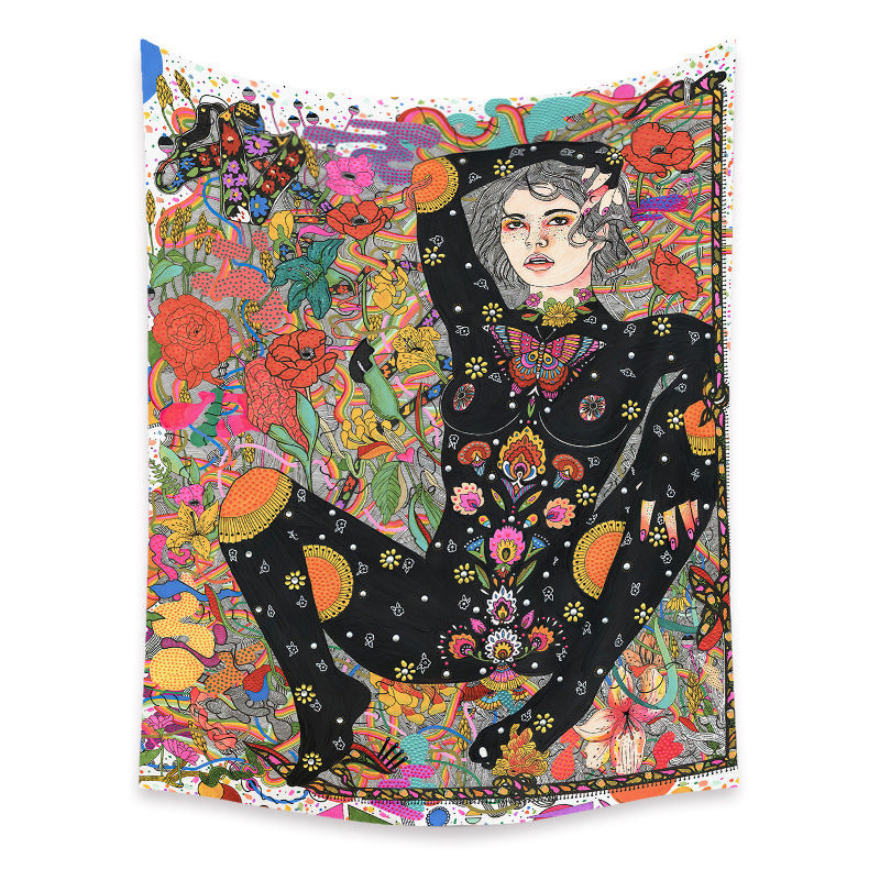 Decorative Boho Witch Tapestry