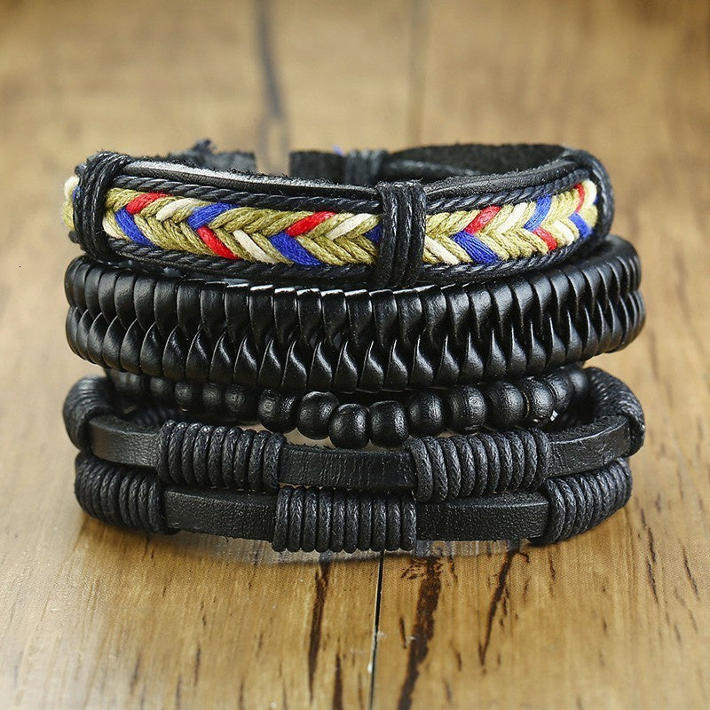 Leather Unisex Bracelets (12 Options)
