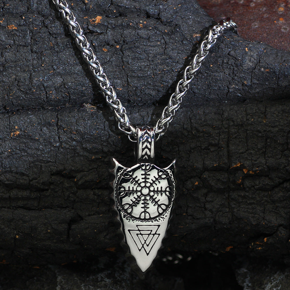 Helm of Awe Viking Necklace