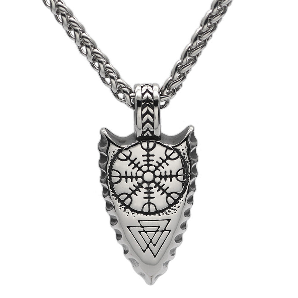 Helm of Awe Viking Necklace