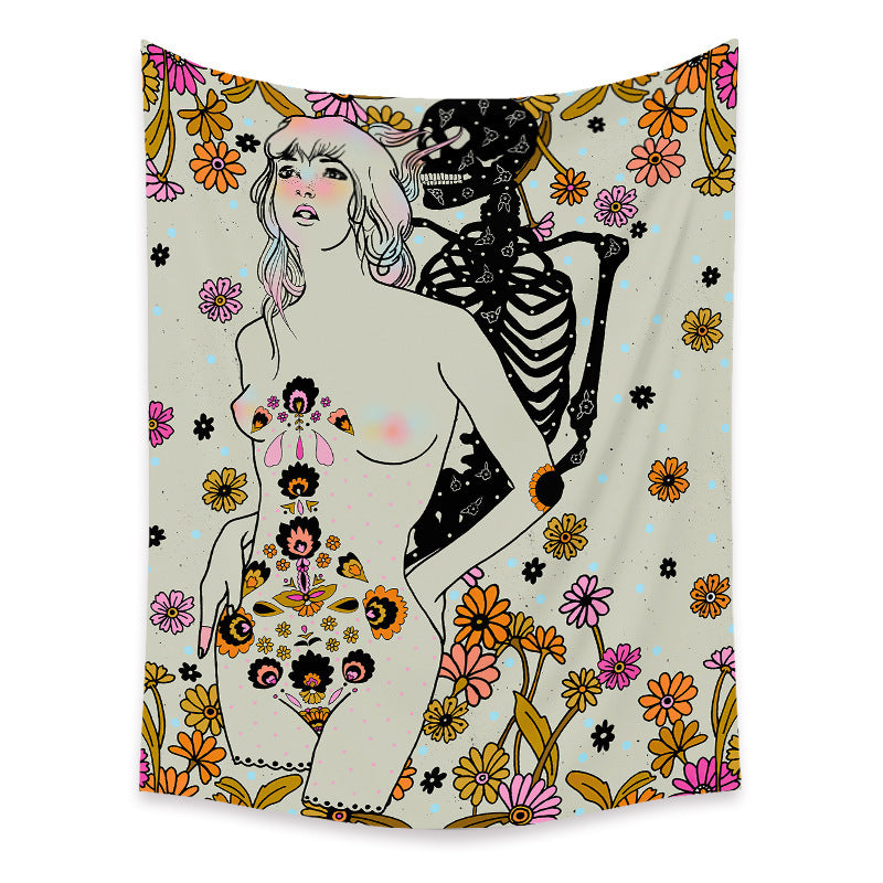 Decorative Boho Witch Tapestry