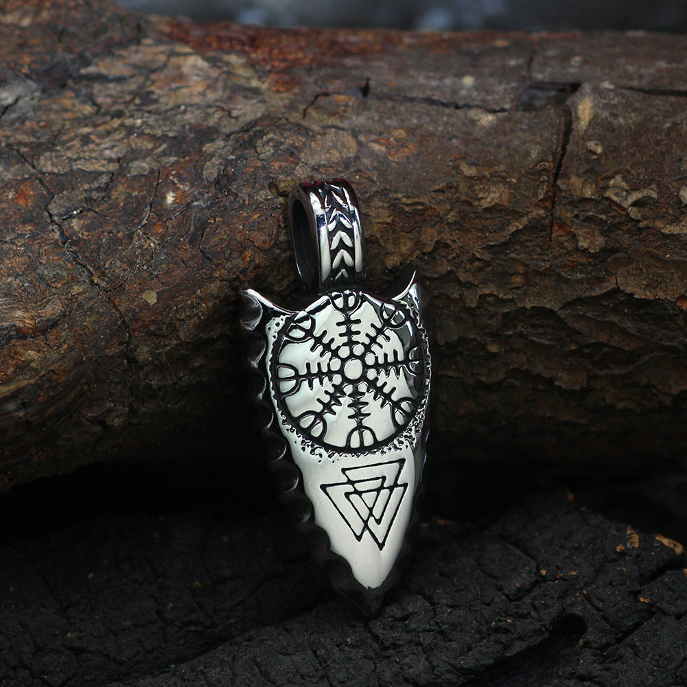 Helm of Awe Viking Necklace