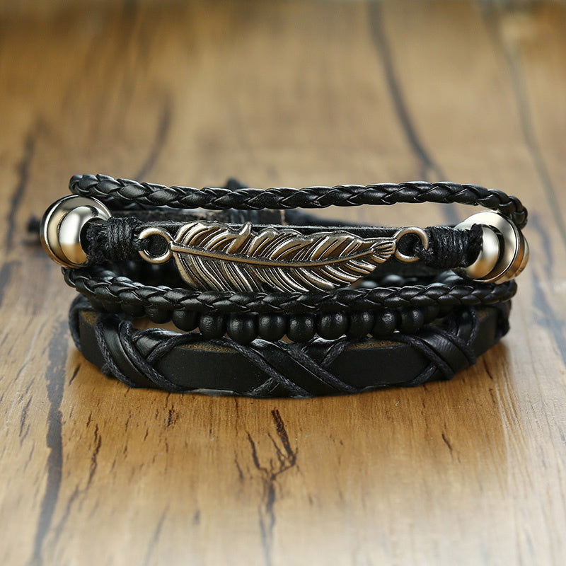 Leather Unisex Bracelets (12 Options)