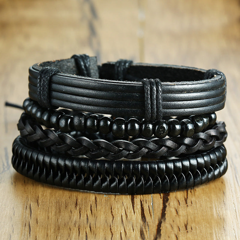 Leather Unisex Bracelets (12 Options)