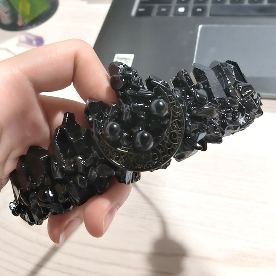 Black Obsidian Headband (3 options)