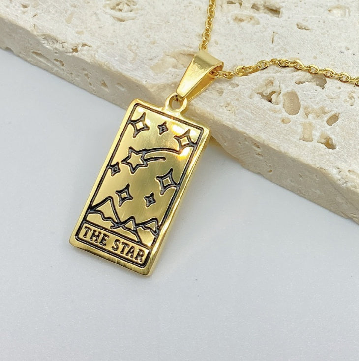 Tarot Card Necklace