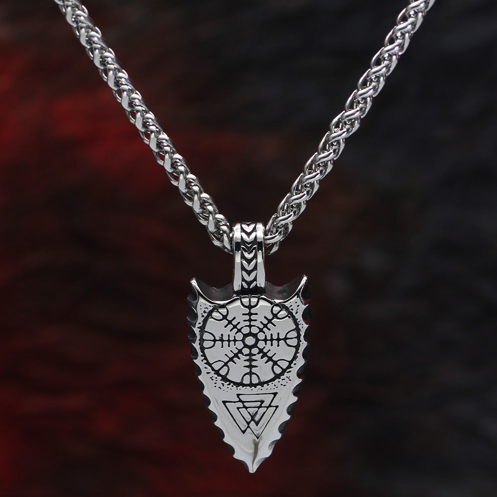 Helm of Awe Viking Necklace