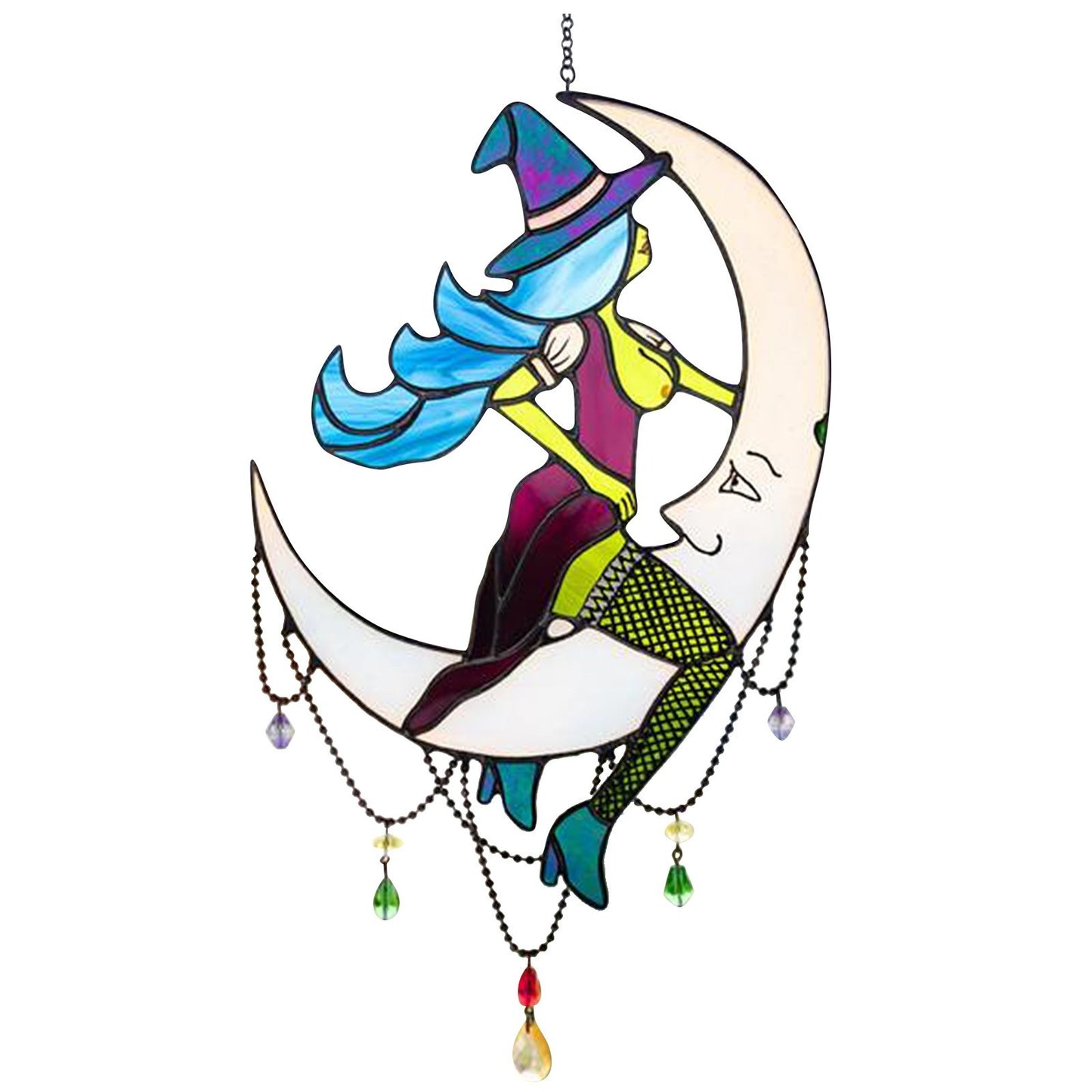 Naughty Witch Suncatcher