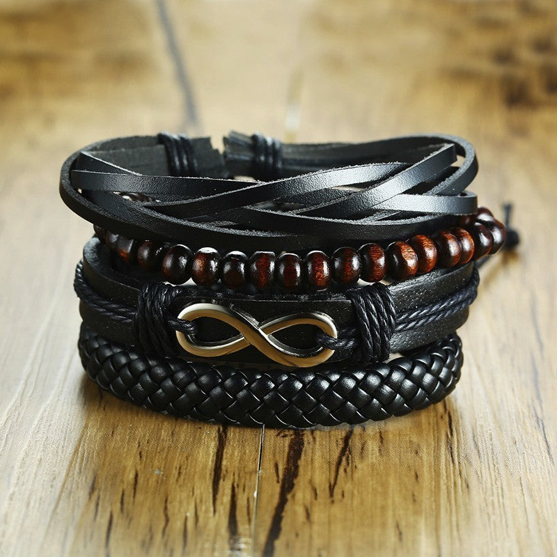 Leather Unisex Bracelets (12 Options)
