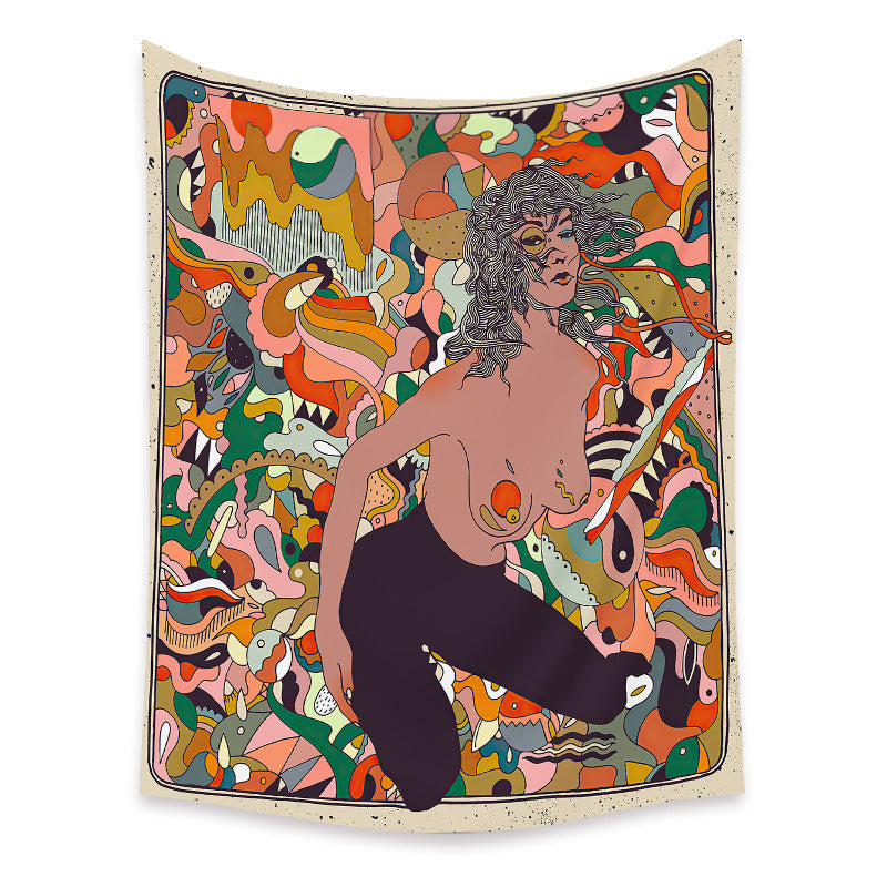 Decorative Boho Witch Tapestry