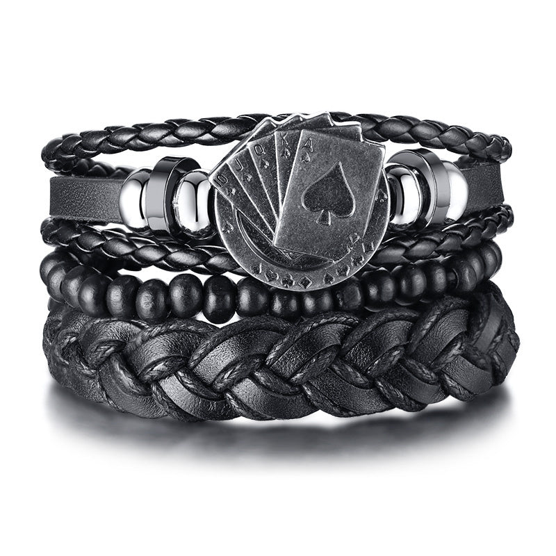 Leather Unisex Bracelets (12 Options)