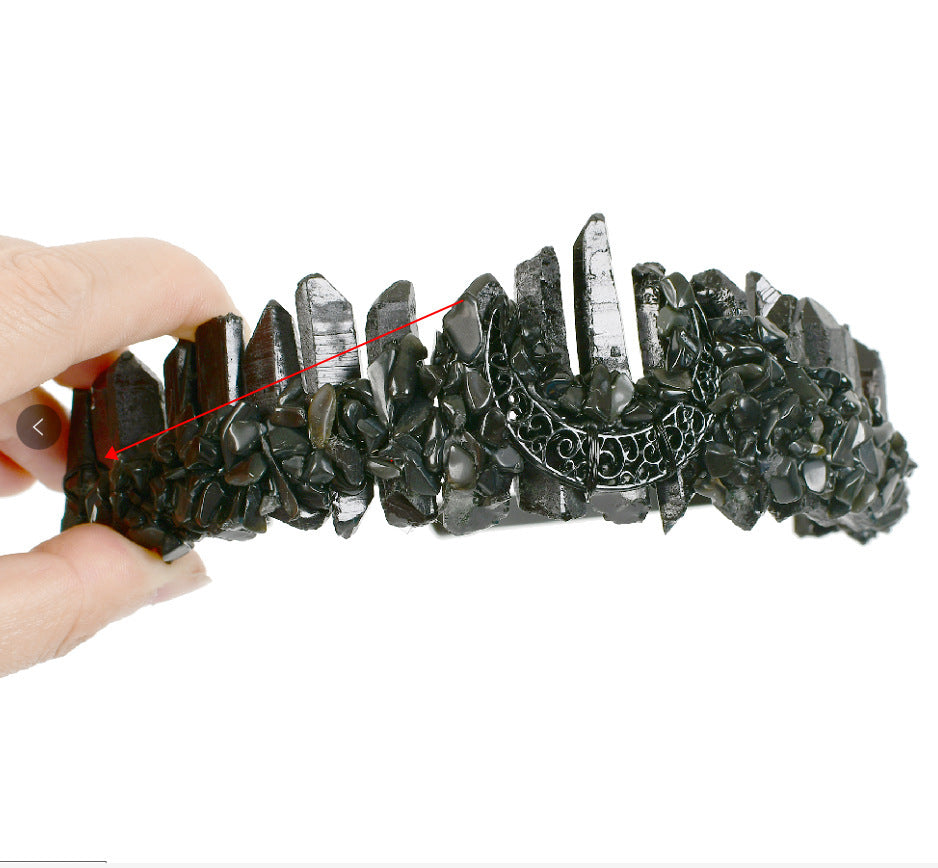 Black Obsidian Headband (3 options)