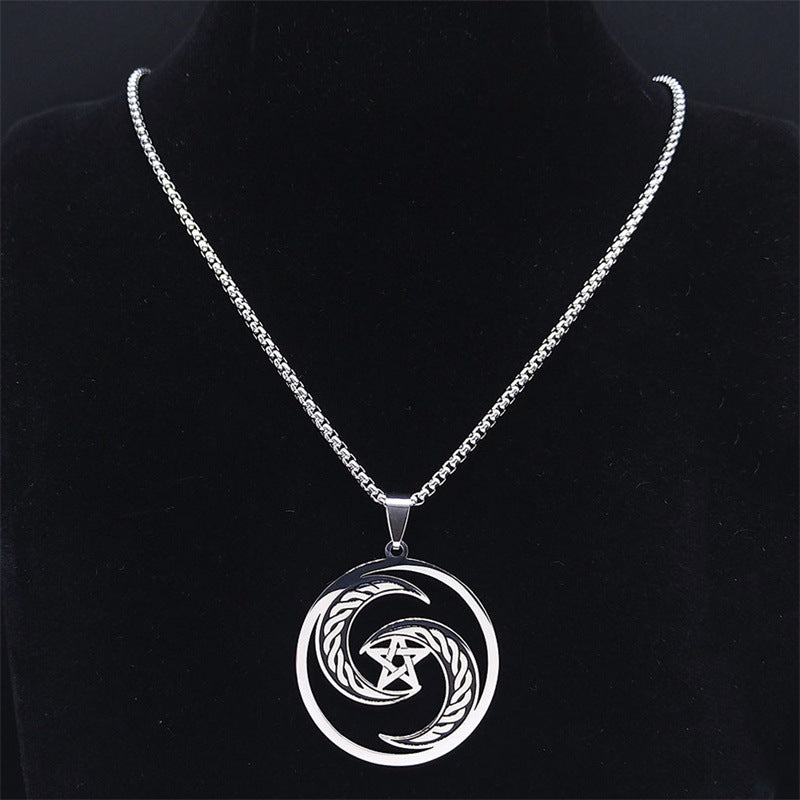 Stainless Steel Pentagram