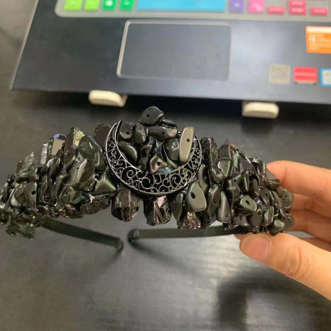Black Obsidian Headband (3 options)