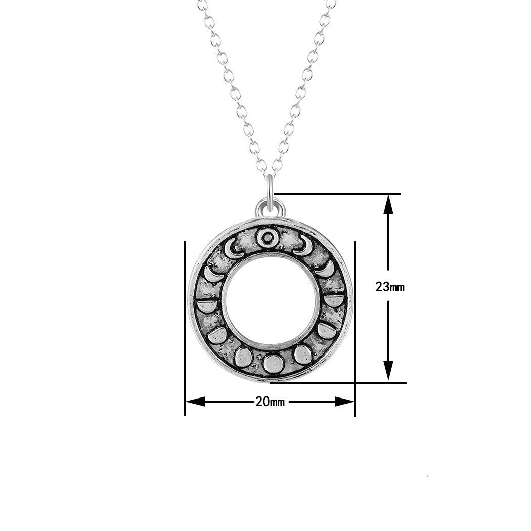 Moon Pendant Necklace