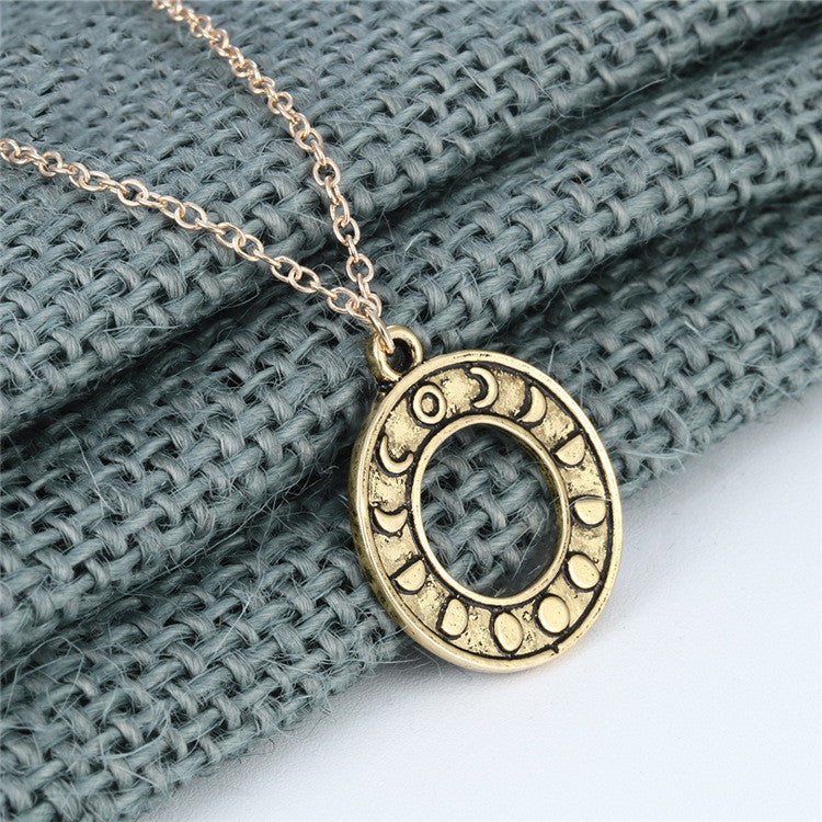 Moon Pendant Necklace