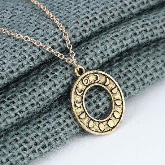 Moon Pendant Necklace