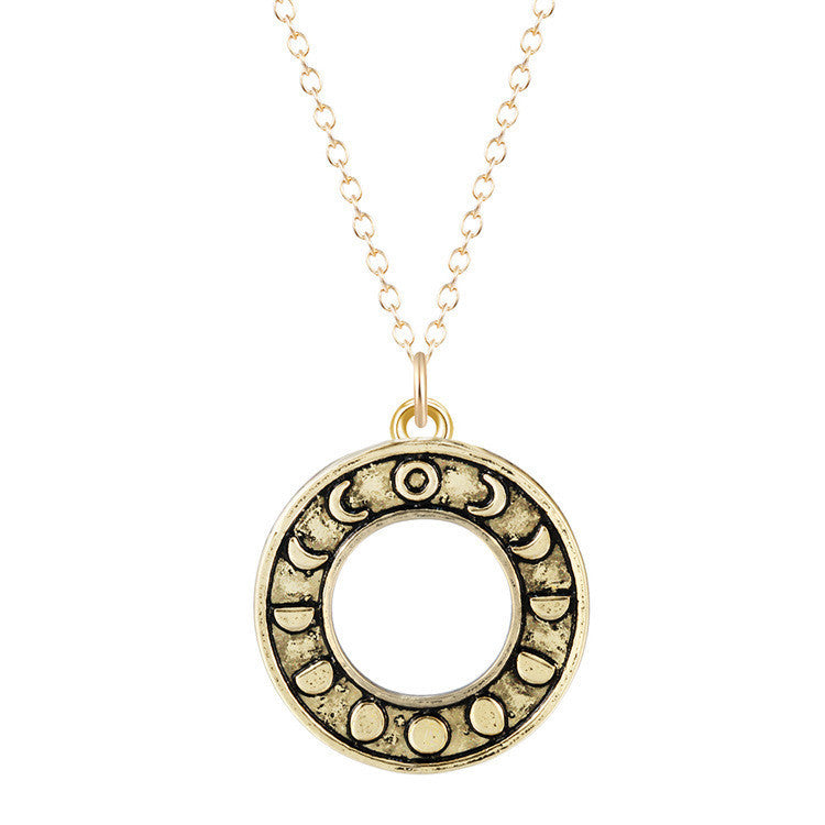 Moon Pendant Necklace