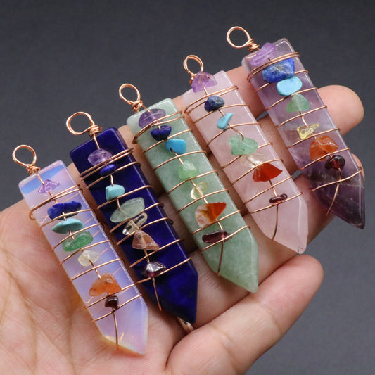 Chakra Crystal Pendant