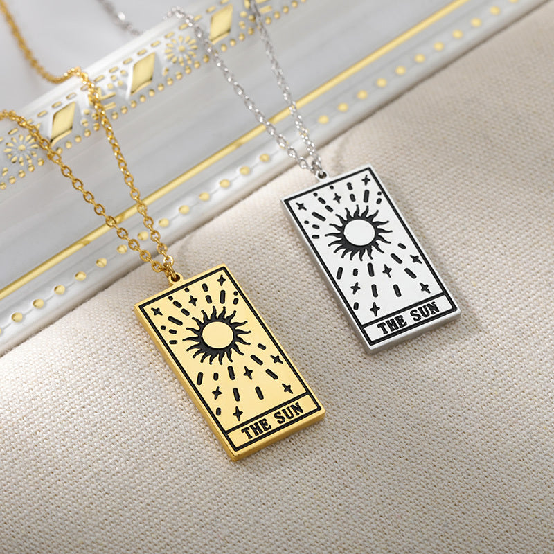 Tarot Card Necklace