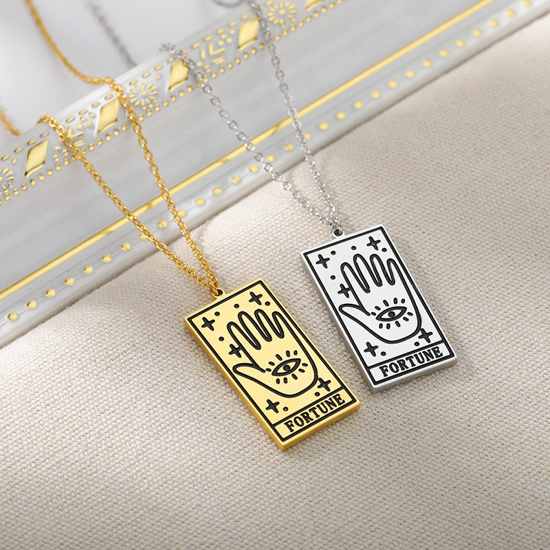 Tarot Card Necklace