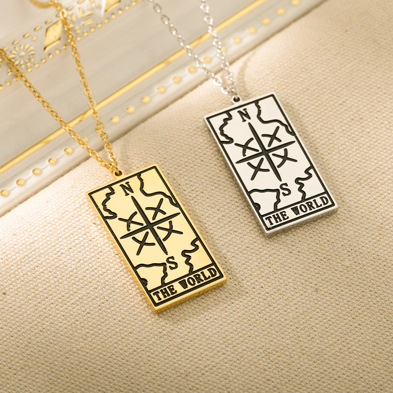 Tarot Card Necklace