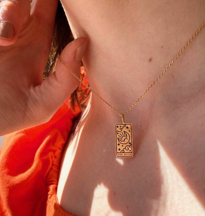 Tarot Card Necklace