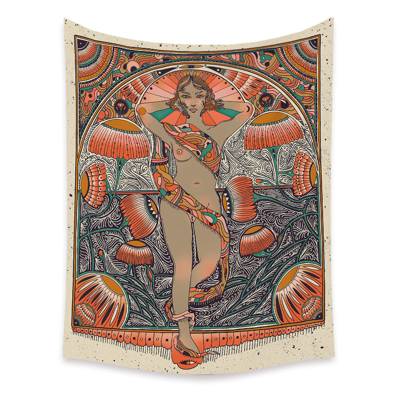 Decorative Boho Witch Tapestry