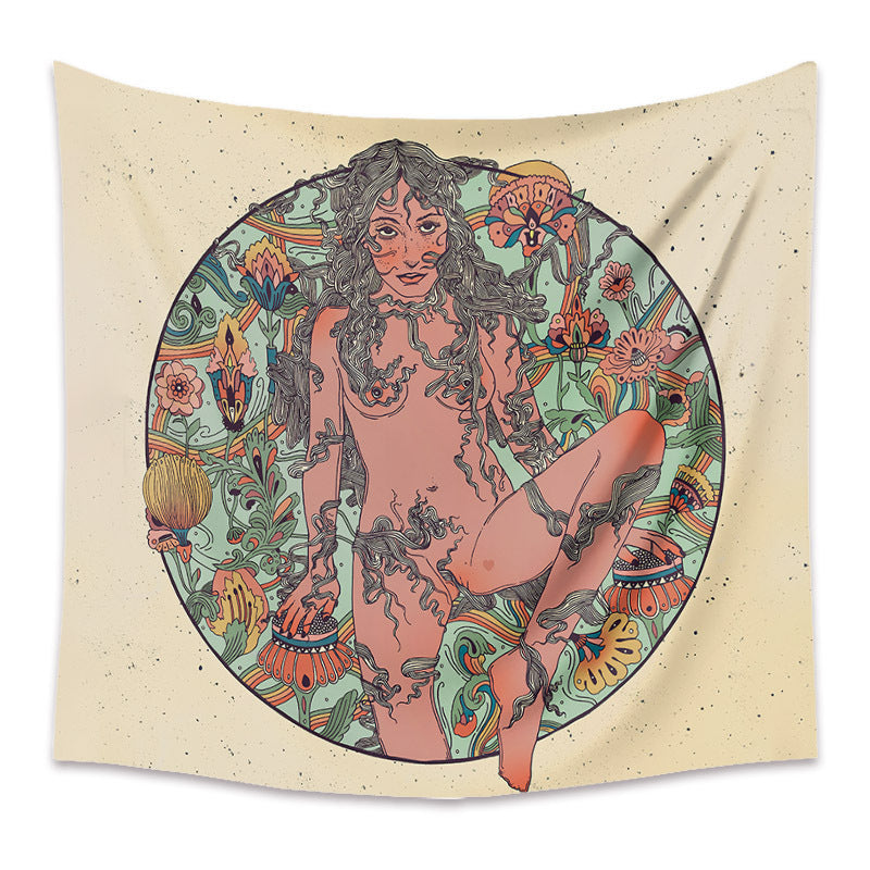 Decorative Boho Witch Tapestry