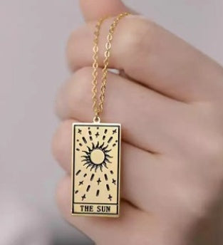 Tarot Card Necklace