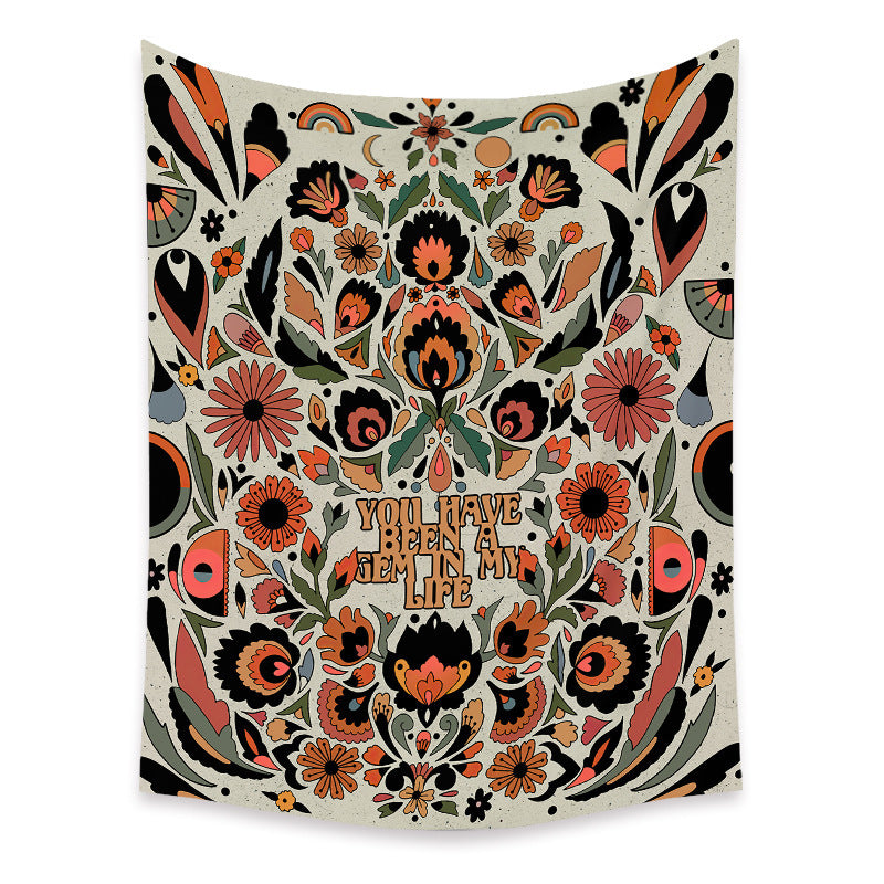 Decorative Boho Witch Tapestry