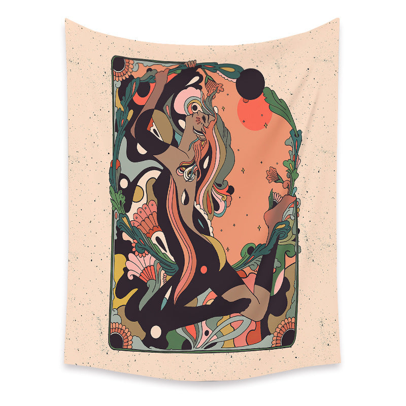 Decorative Boho Witch Tapestry
