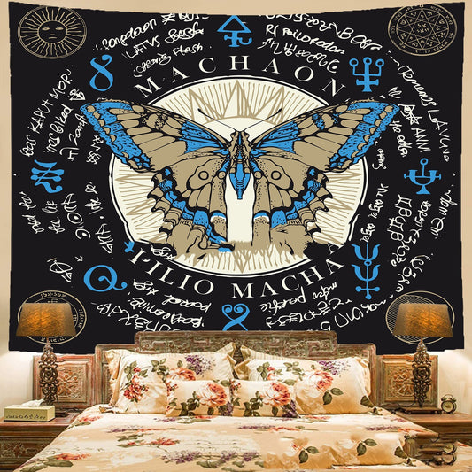 Butterfly Totem Astrology Tapestry