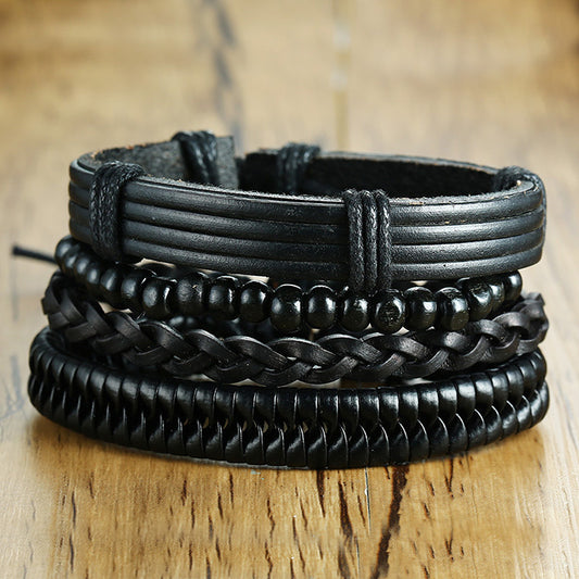 Leather Unisex Bracelets (12 Options)