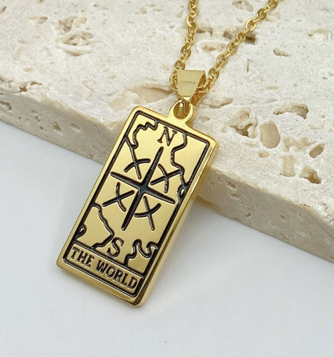 Tarot Card Necklace