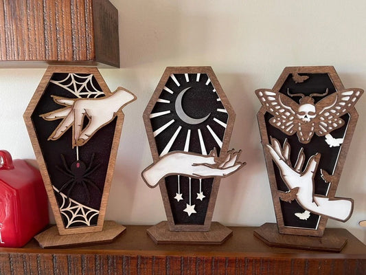 Witchy Coffin Decor (Collection)
