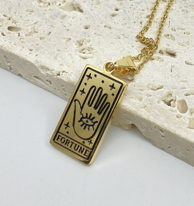 Tarot Card Necklace