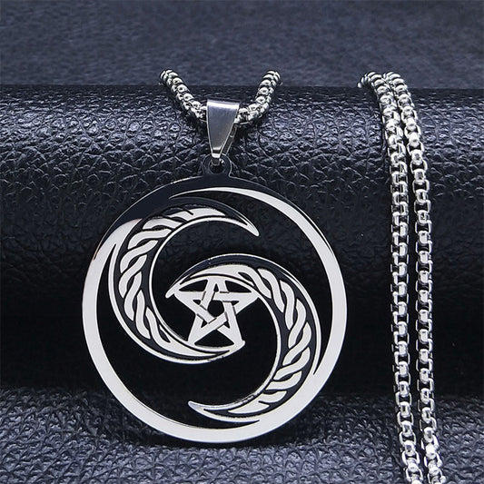 Stainless Steel Pentagram