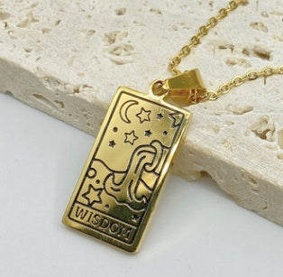 Tarot Card Necklace