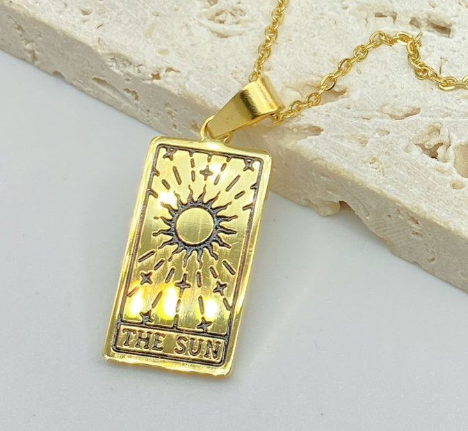 Tarot Card Necklace