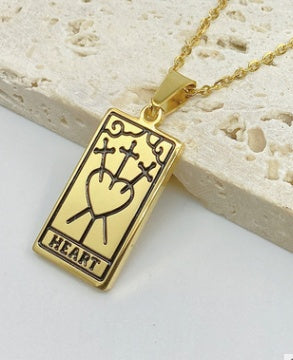 Tarot Card Necklace
